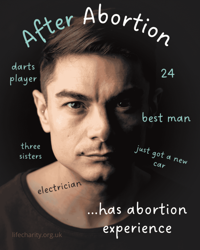 Man after abortion