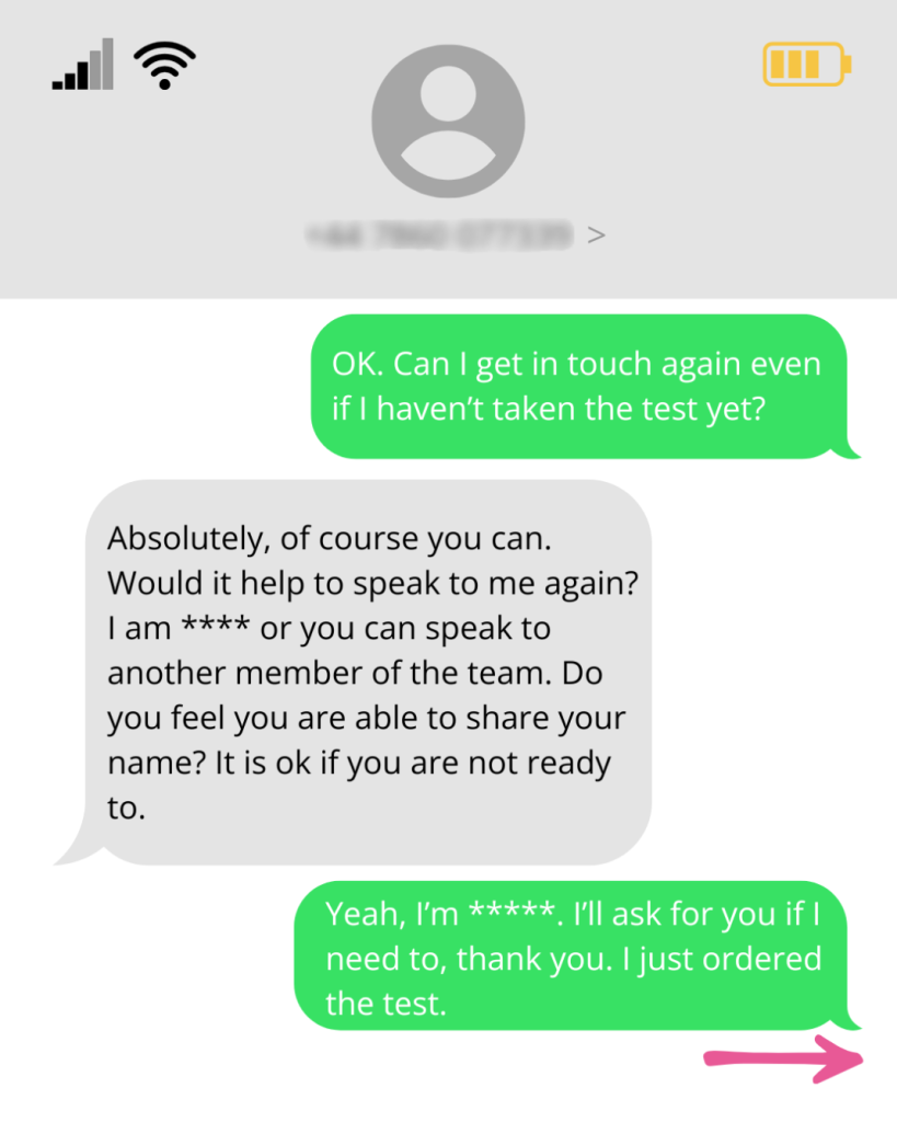 Life charity unexpected pregnancy Helpline free text message listening and free counselling service