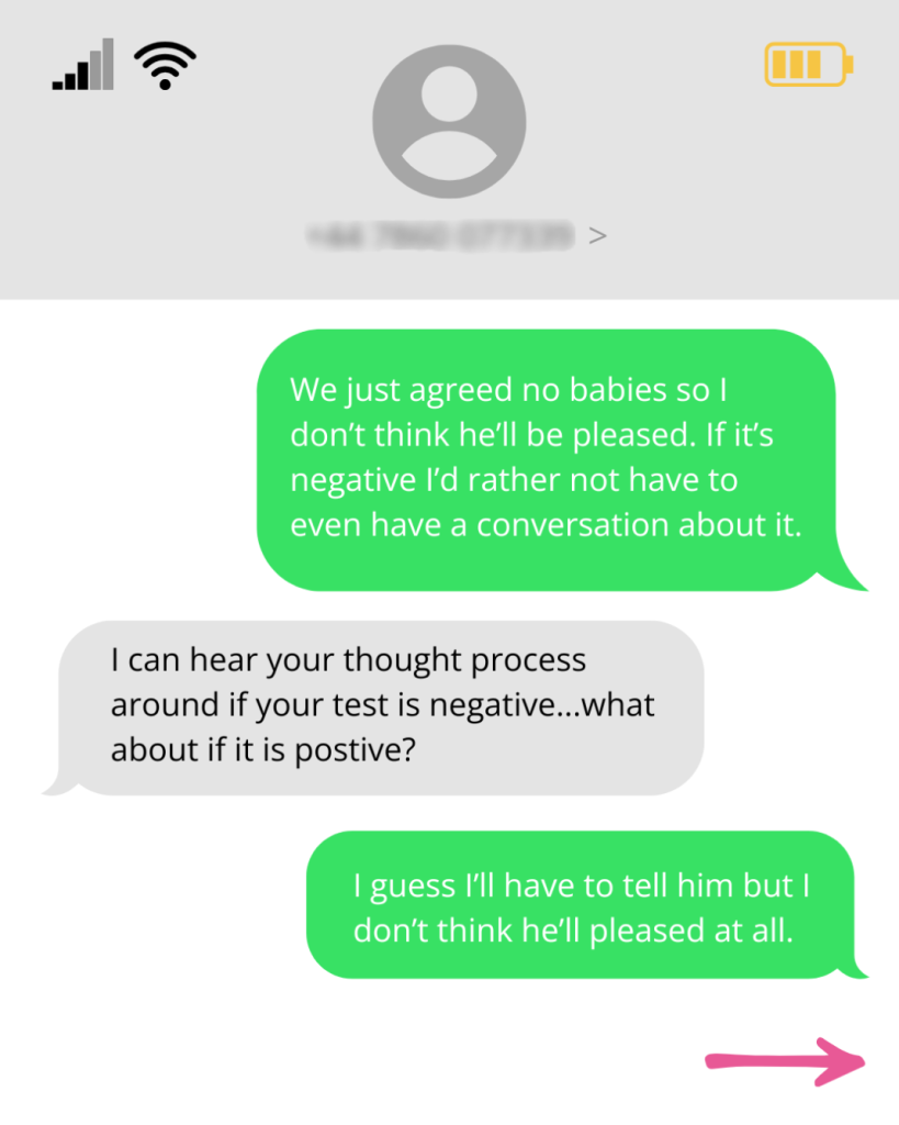 Life charity unexpected pregnancy Helpline free text message listening and free counselling service